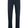 Men Regular-Fit & Straight Leg Pants Maison-Kitsune Jacob Cohën low-rise straight-leg Trousers Blue
