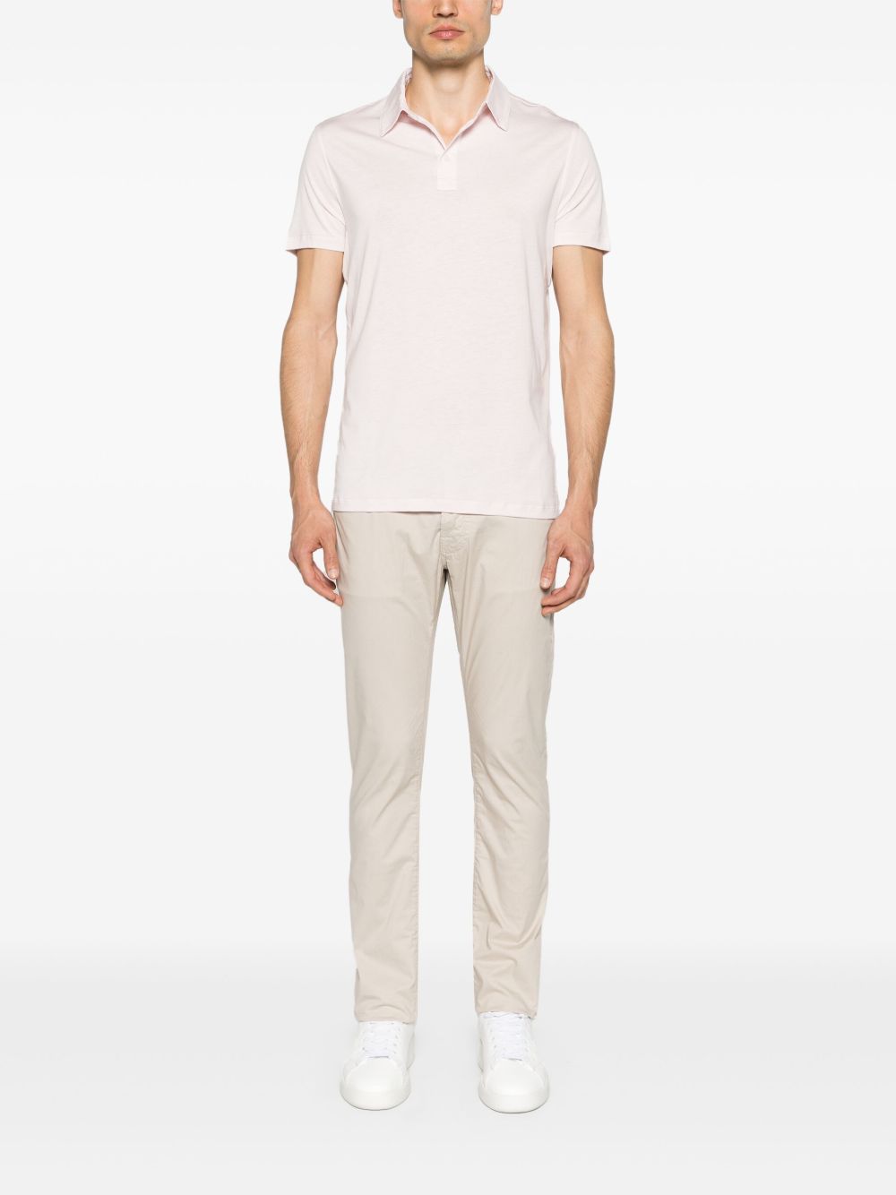 Jacob Cohën Bard Chino Trousers Neutrals Maison-Kitsune Men Chinos