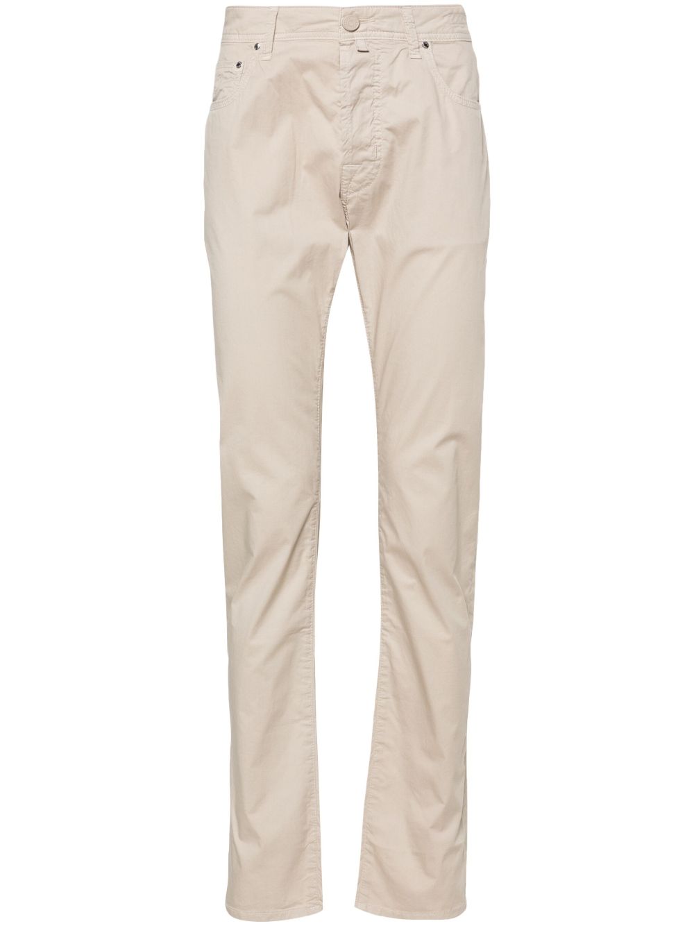 Jacob Cohën Bard Chino Trousers Neutrals Maison-Kitsune Men Chinos