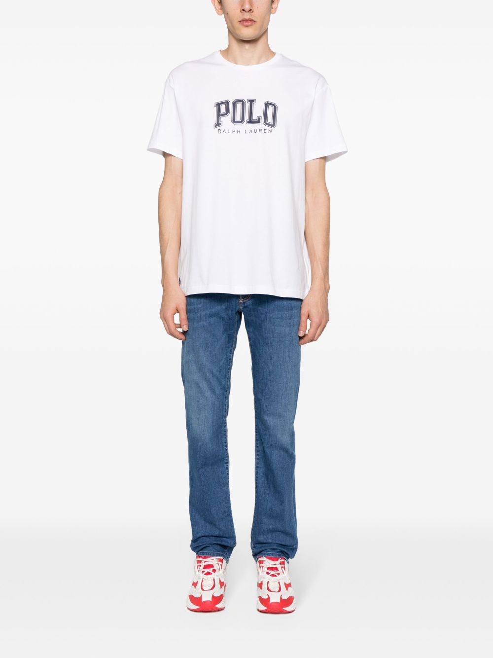 Maison-Kitsune Jacob Cohën Bard low-rise slim-fit Jeans Blue Men Slim-Fit Jeans