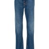 Maison-Kitsune Jacob Cohën Bard mid-rise slim-cut Jeans Blue Men Slim-Fit Jeans