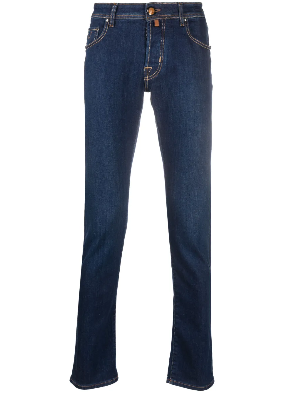 Jacob Cohën slim-cut low-rise Jeans Blue Maison-Kitsune Men Slim-Fit Jeans