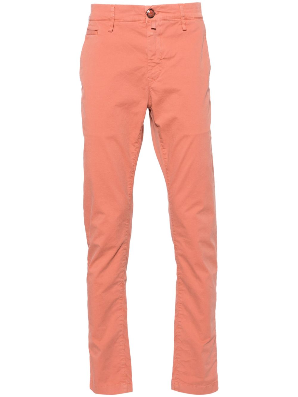 Jacob Cohën Bobby low-rise Chino Trousers Orange Men Chinos Maison-Kitsune