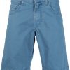 Jacob Cohën logo-patch Stretch Bermuda Shorts Blue Maison-Kitsune Men Bermuda Shorts