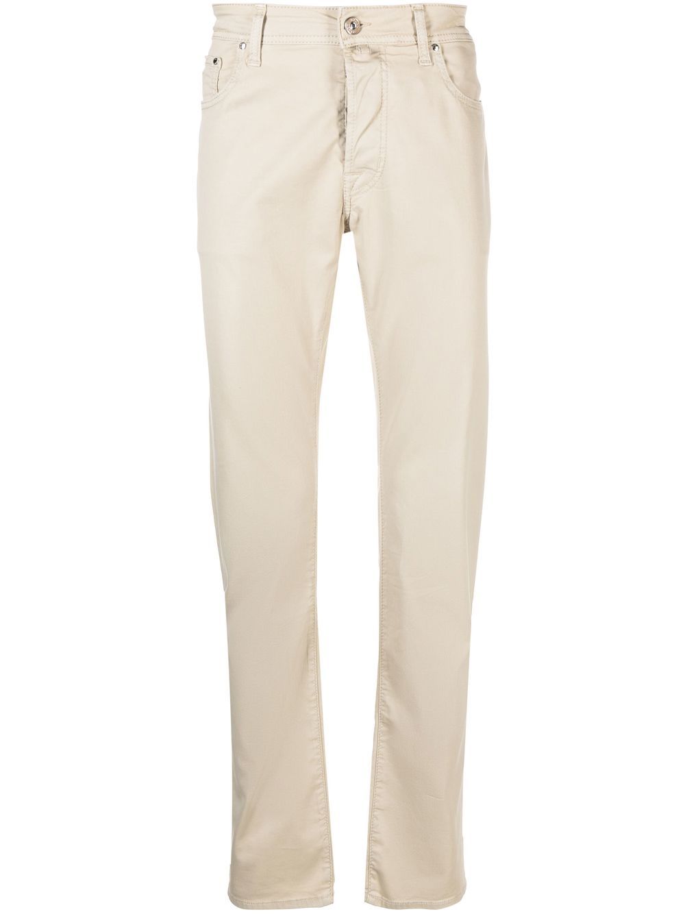 Jacob Cohën straight-leg mid-rise Jeans Neutrals Maison-Kitsune Men Regular & Straight-Leg Jeans