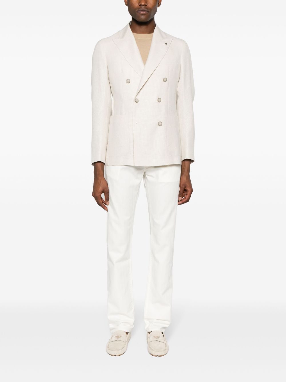 Men Slim-Fit Jeans Maison-Kitsune Jacob Cohën Bard slim-cut Jeans Neutrals