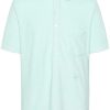 Jacob Cohën logo-embroidered Towelling Polo Shirt Blue Men Polo Shirts Maison-Kitsune