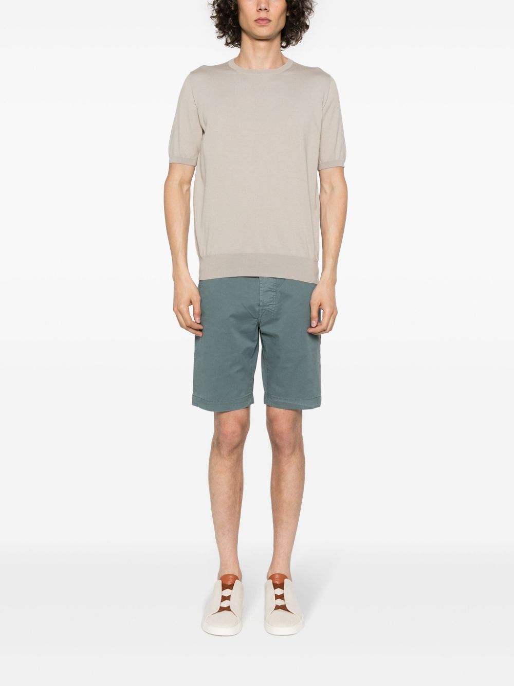 Jacob Cohën Lou Bermuda Shorts Blue Men Bermuda Shorts Maison-Kitsune