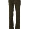 Jacob Cohën Bard Velvet Tapered Trousers Green Maison-Kitsune Men Tapered Pants