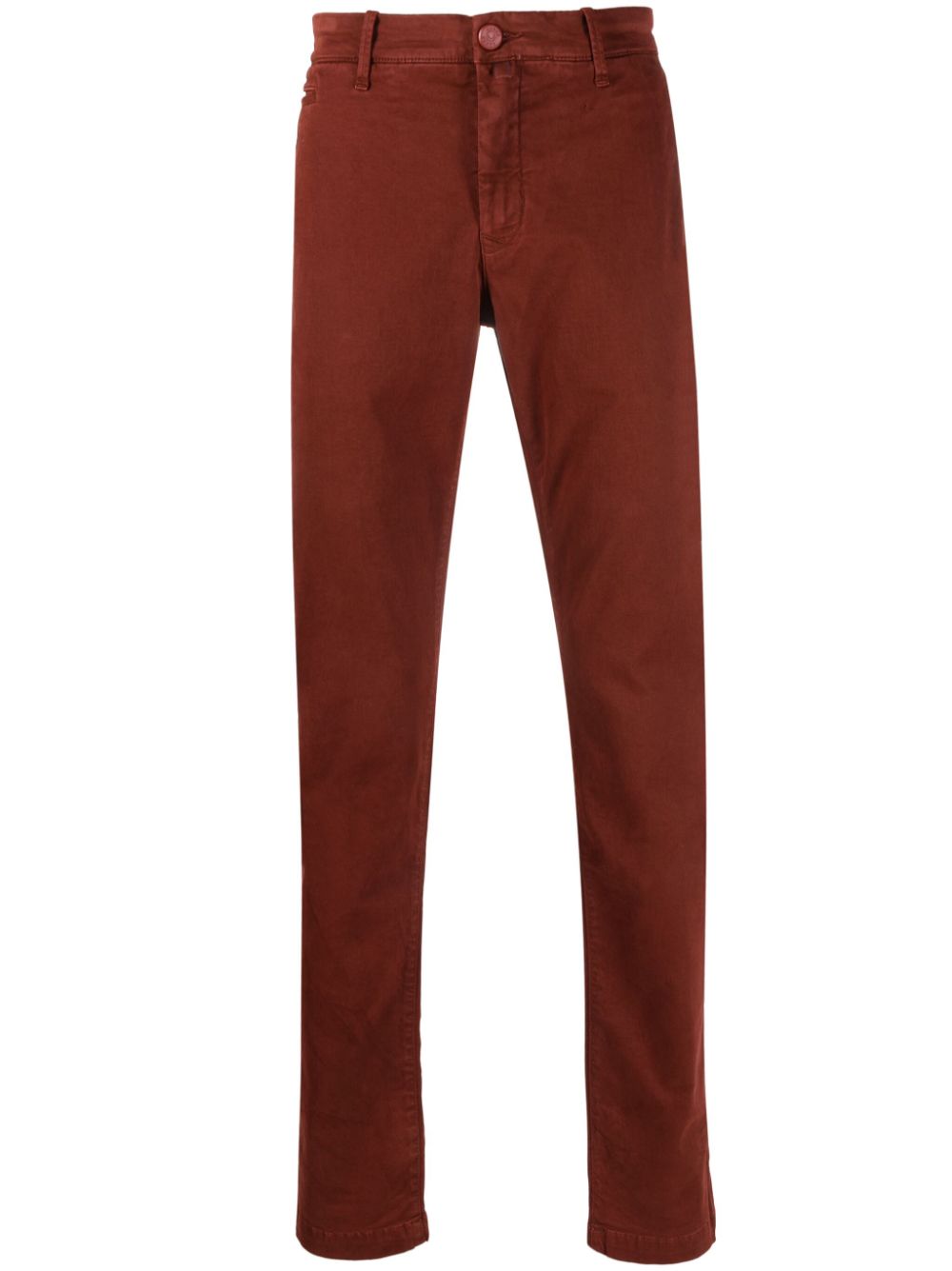 Jacob Cohën Bobby slim-fit Cotton Chinos Red Men Chinos Maison-Kitsune