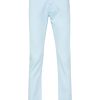 Maison-Kitsune Jacob Cohën Bard mid-rise slim-fit Trousers Blue Men Regular-Fit & Straight Leg Pants