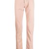 Jacob Cohën scarf-detail Slim Jeans Pink Men Regular-Fit & Straight Leg Pants Maison-Kitsune