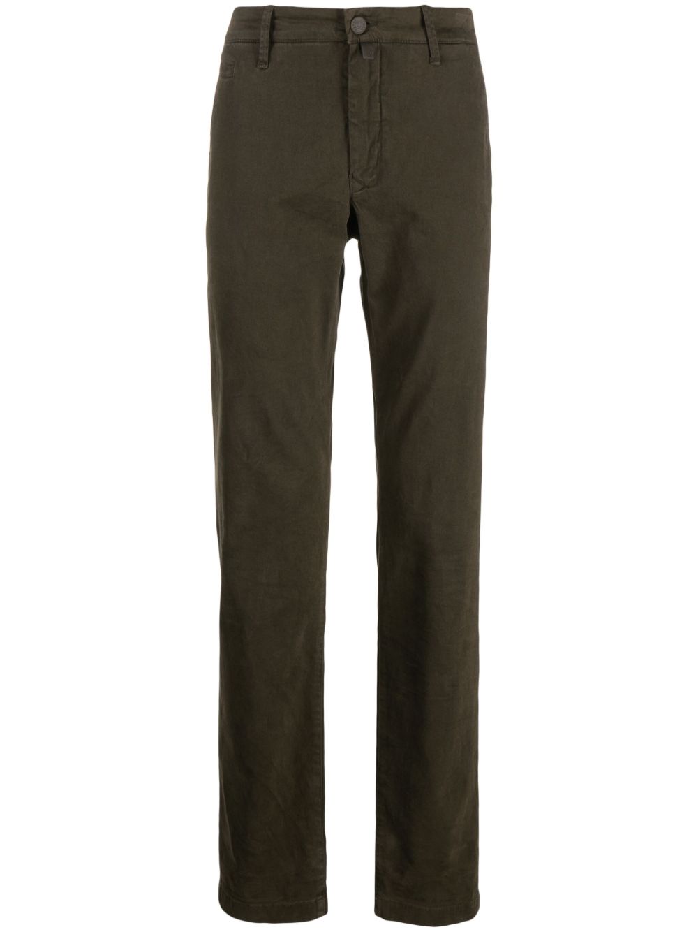 Jacob Cohën Bobby slim-cut Chino Trousers Green Men Chinos Maison-Kitsune