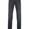 Jacob Cohën scarf-detail straight-leg Jeans Grey Maison-Kitsune Men Regular & Straight-Leg Jeans