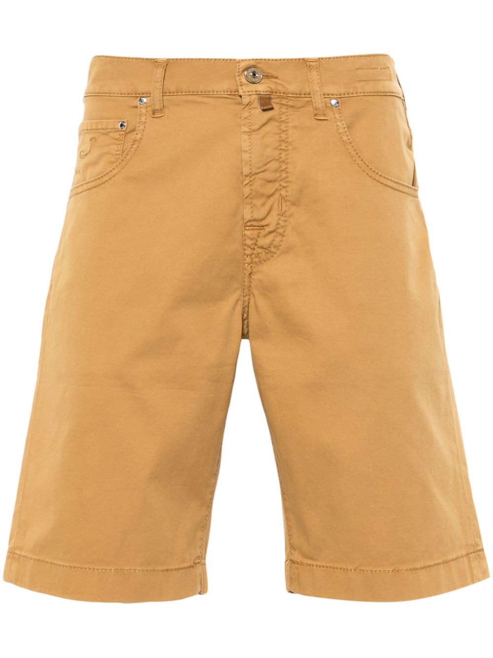 Maison-Kitsune Bermuda Shorts Men Jacob Cohën Nicolas Bermuda Shorts Brown