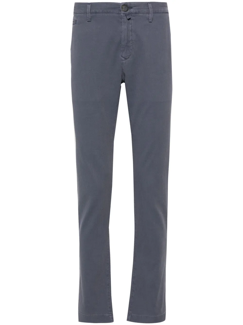 Jacob Cohën Bobby mid-rise slim-fit Trousers Blue Maison-Kitsune Men Regular-Fit & Straight Leg Pants