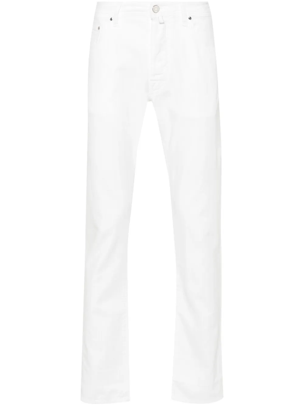 Men Slim-Fit Jeans Maison-Kitsune Jacob Cohën Bard slim-fit Jeans White