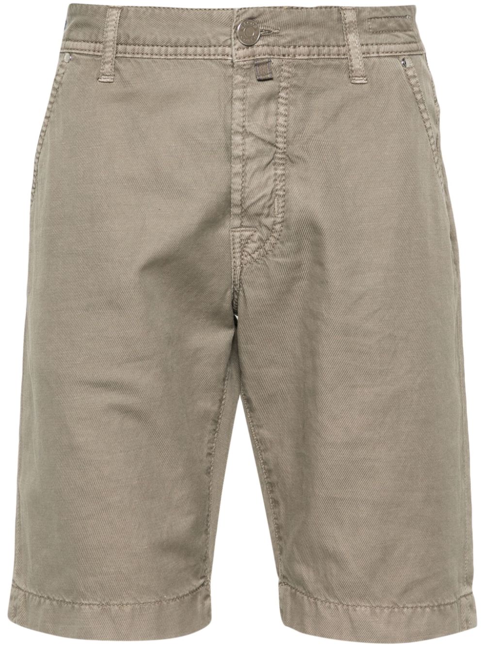 Men Bermuda Shorts Maison-Kitsune Jacob Cohën Lou slim-cut Shorts Brown