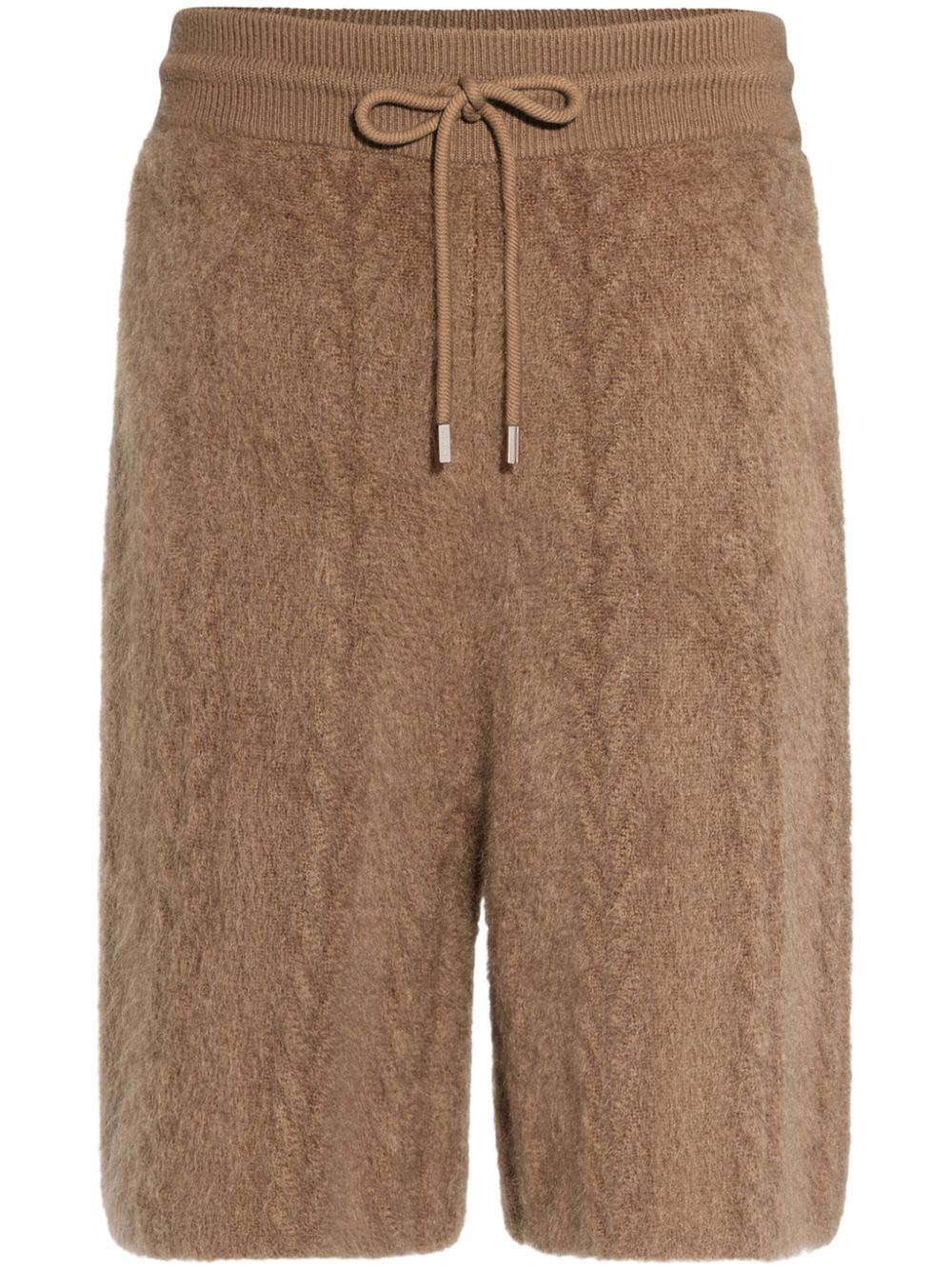 Maison-Kitsune Jacquemus The Nuvola Shorts Brown Men Bermuda Shorts