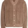 Jacquemus The Nuvola Cardigan Brown Men Cardigans Maison-Kitsune