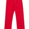 Maison-Kitsune Regular & Straight-Leg Jeans Men Jacquemus Le de-Nîmes Droit Jeans Red