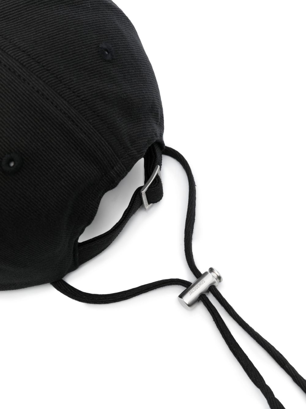 Men Hats Maison-Kitsune Jacquemus La Casquette Artichaut Baseball Cap Black