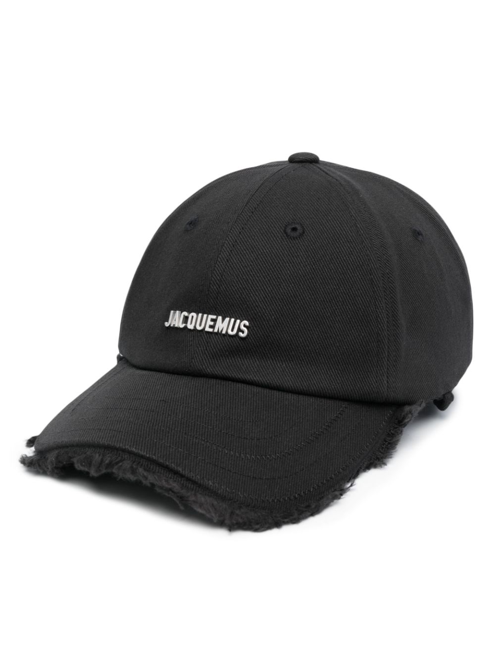 Men Hats Maison-Kitsune Jacquemus La Casquette Artichaut Baseball Cap Black