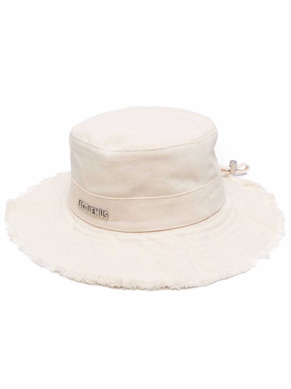 Men Hats Maison-Kitsune Jacquemus Le Bob Artichaut Bucket Hat Neutrals