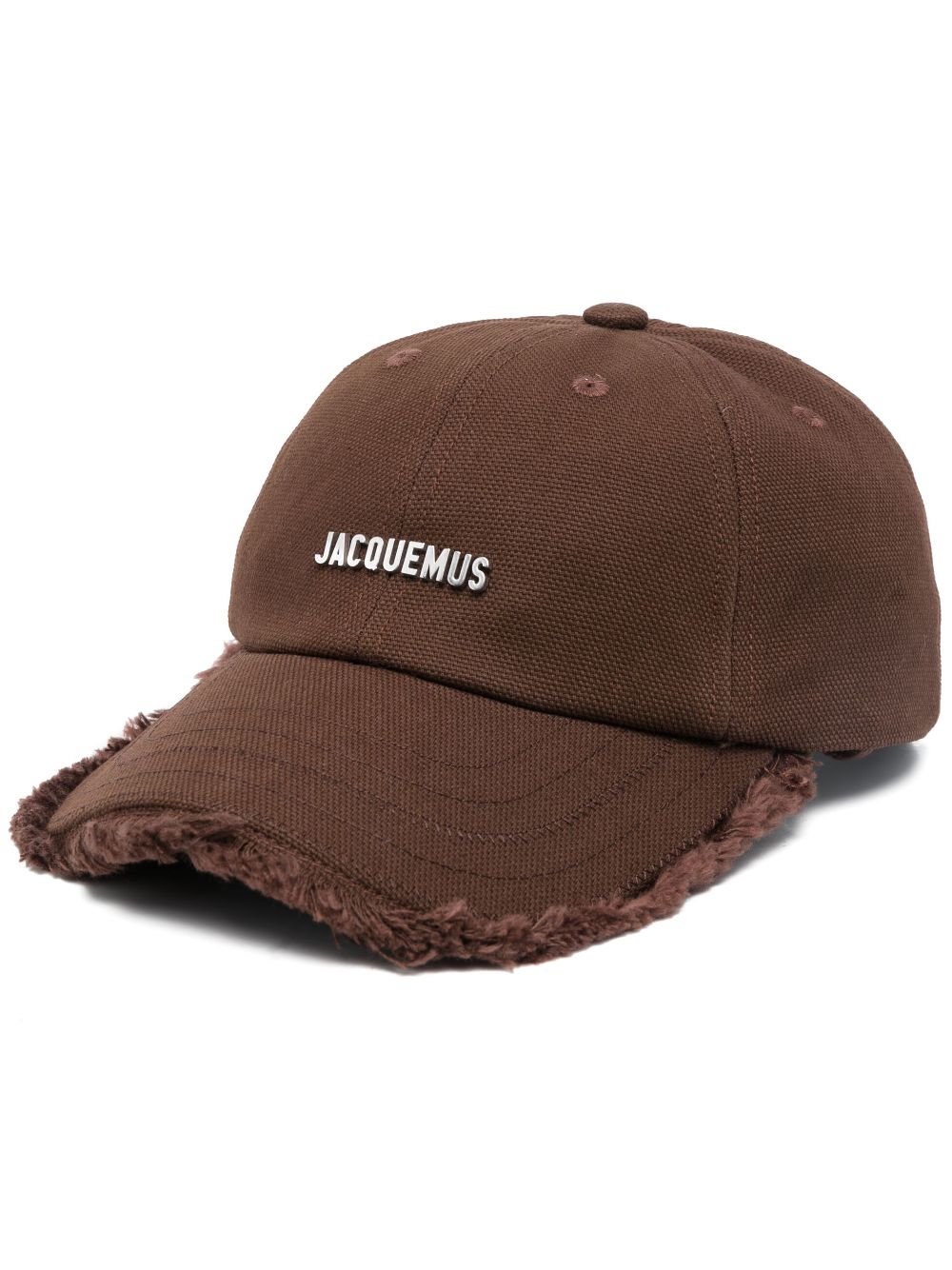 Men Hats Maison-Kitsune Jacquemus La Casquette Artichaut Baseball Cap Brown