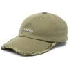Maison-Kitsune Jacquemus La Casquette Artichaut Baseball Cap Green Men Hats