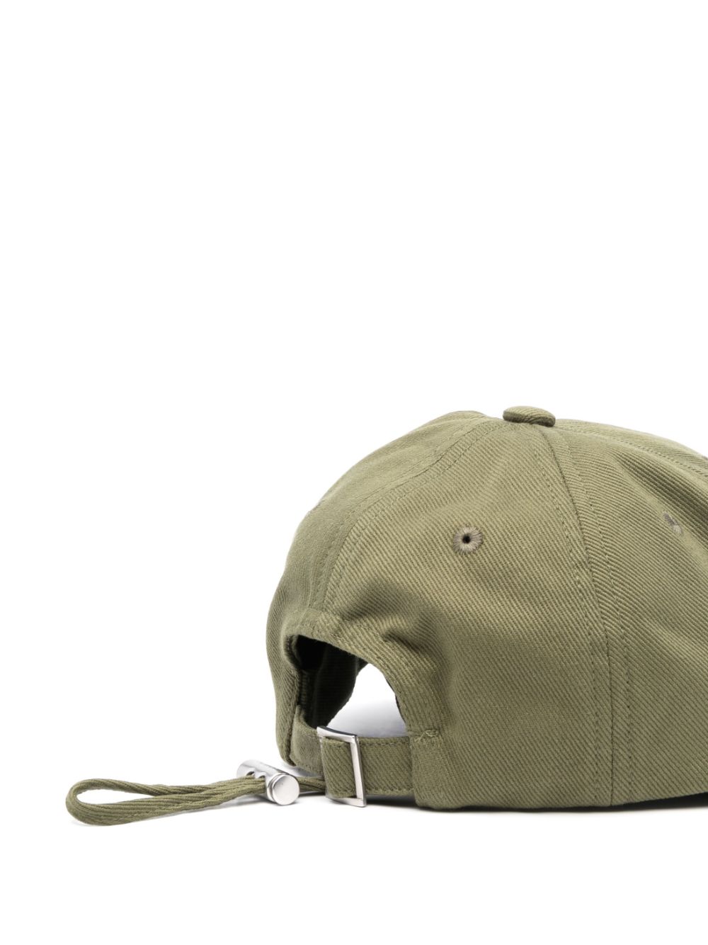 Maison-Kitsune Jacquemus La Casquette Artichaut Baseball Cap Green Men Hats