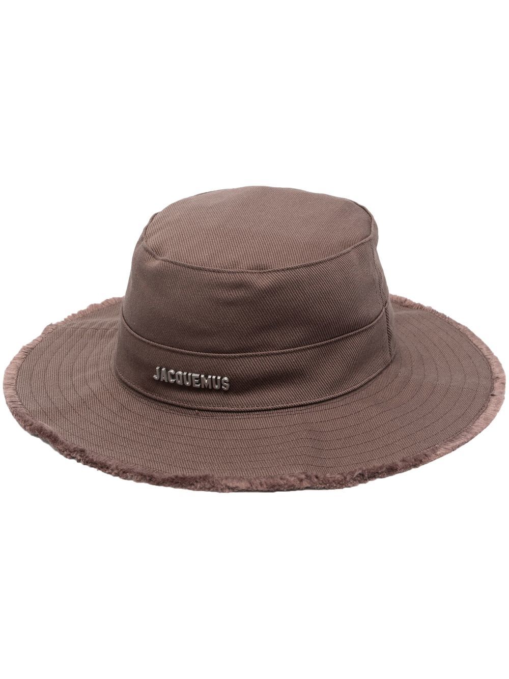 Jacquemus Le Bob Artichaut Bucket Hat Brown Men Hats Maison-Kitsune
