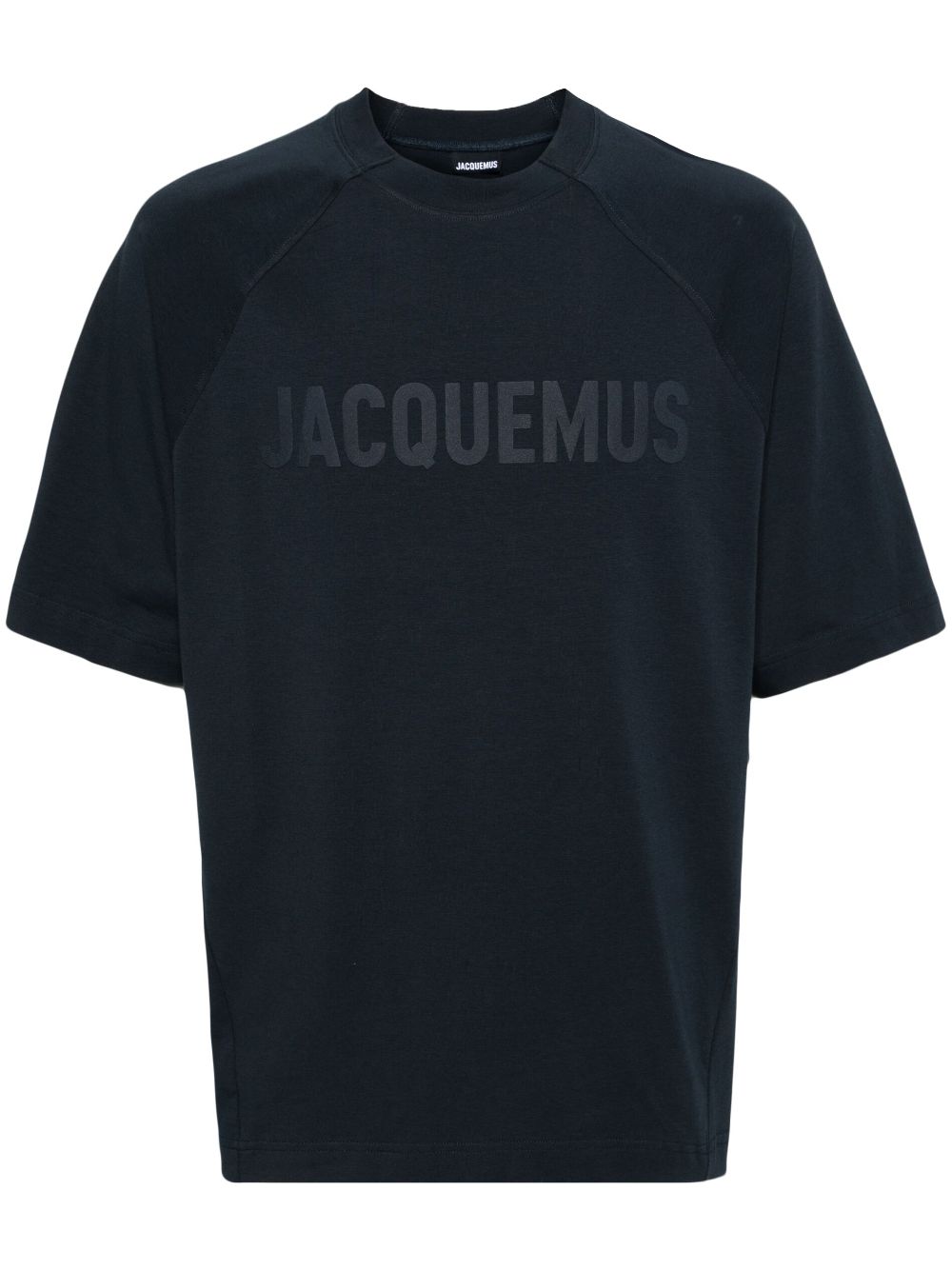 Maison-Kitsune T-Shirts Men Jacquemus Le T-shirt Typo long-sleeve Top Blue