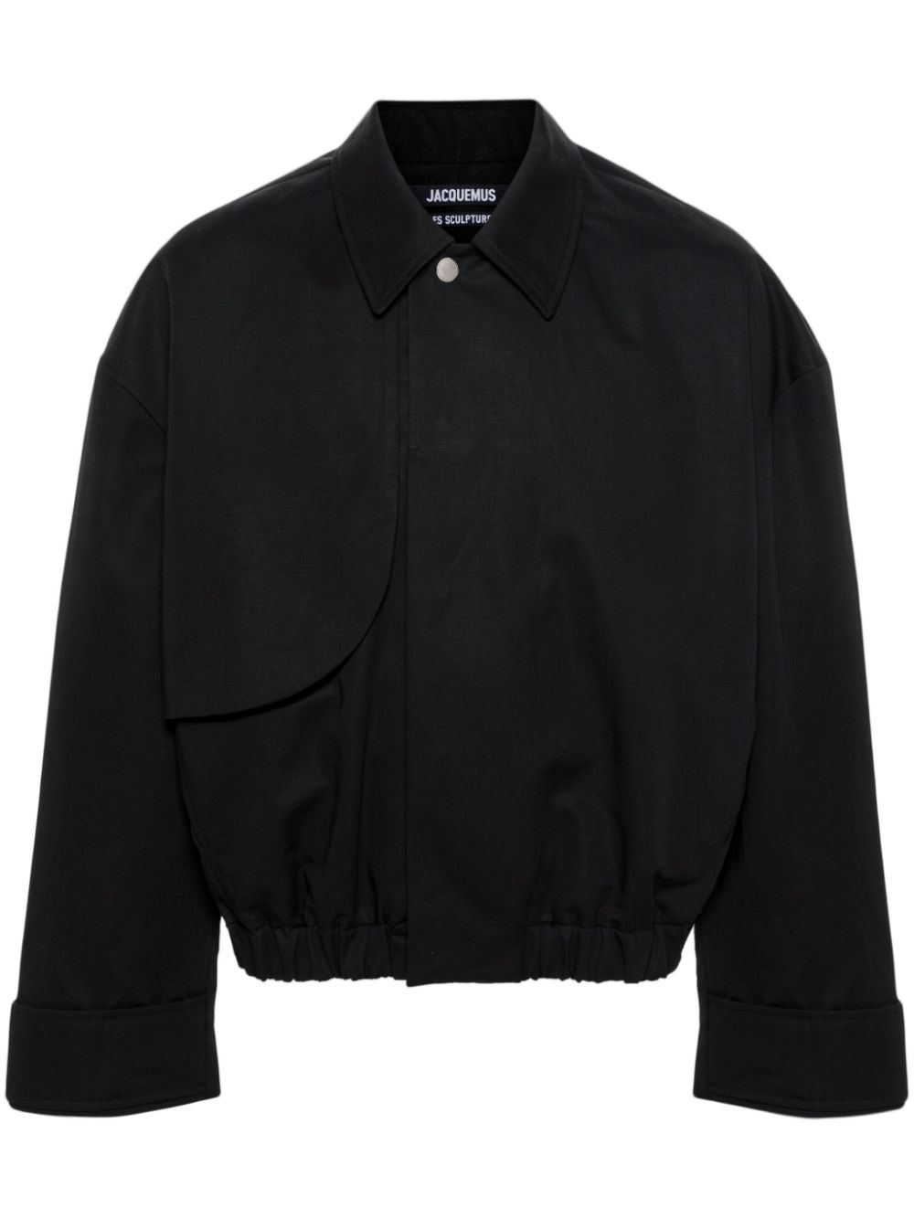 Maison-Kitsune Bomber Jackets Men Jacquemus Salti Bomber Jacket Black