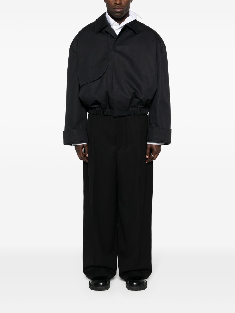 Maison-Kitsune Bomber Jackets Men Jacquemus Salti Bomber Jacket Black