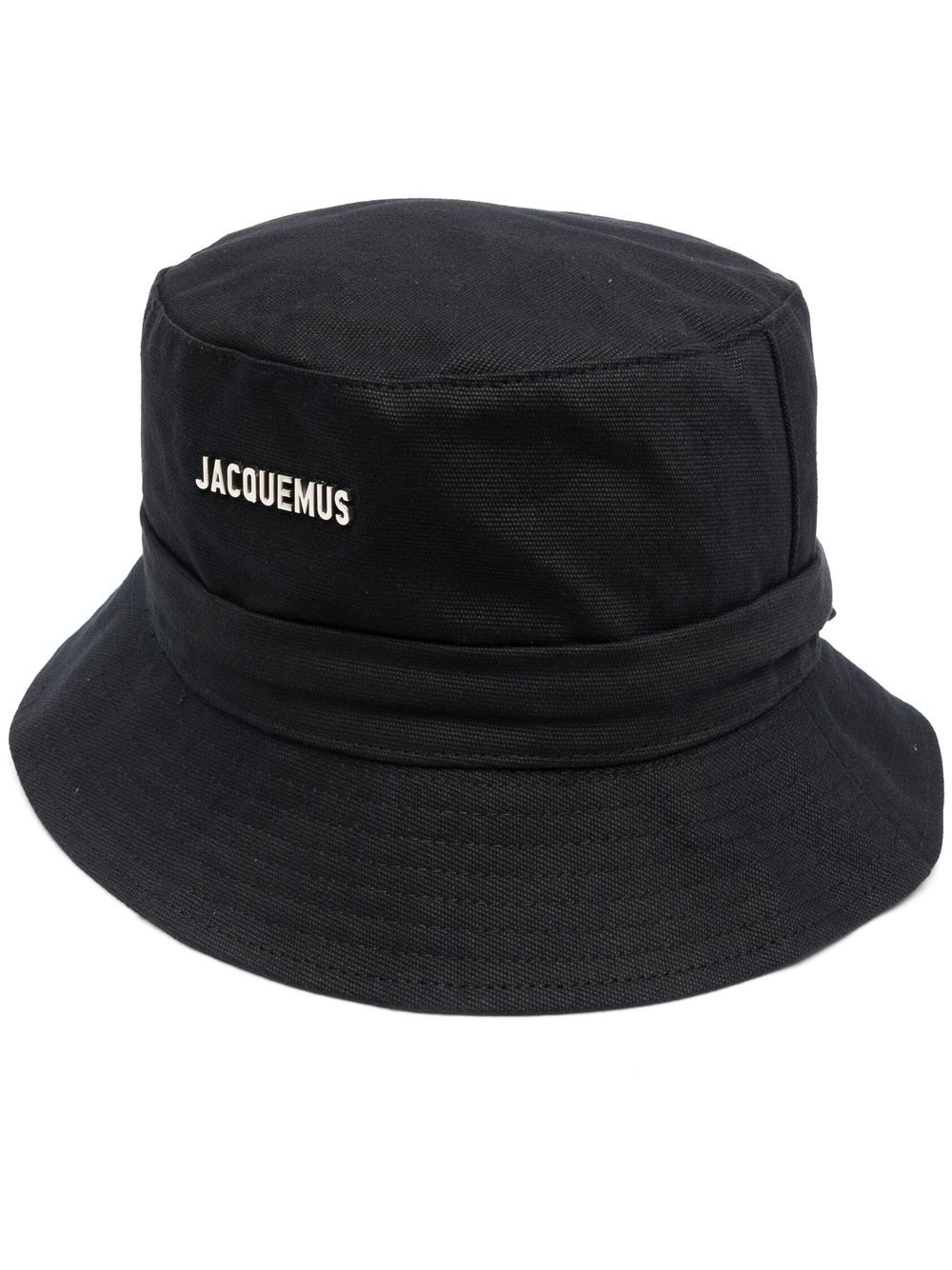 Maison-Kitsune Jacquemus Le Bob Gadjo Bucket Hat Black Men Hats