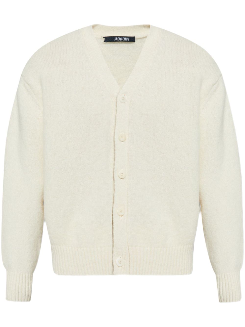 Jacquemus Jacquemus Cardigan Neutrals Maison-Kitsune Men Cardigans