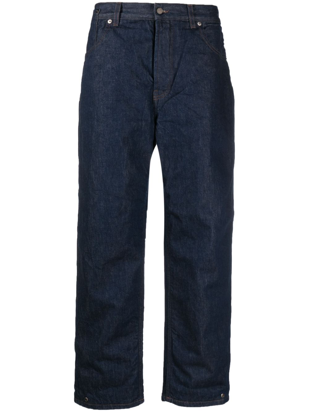 Maison-Kitsune Regular & Straight-Leg Jeans Men Jacquemus Le De Nîmes Reverso Jeans Blue