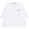 Jacquemus logo-embroidered t-shirt White Maison-Kitsune Men T-Shirts