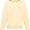Maison-Kitsune Jacquemus Gros Grain Hoodie Yellow Men Hoodies
