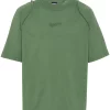 Maison-Kitsune Jacquemus Le T-shirt Camargue logo-embroidered Top Green Men T-Shirts