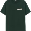 Men T-Shirts Maison-Kitsune Jacquemus Logo T-shirt Green