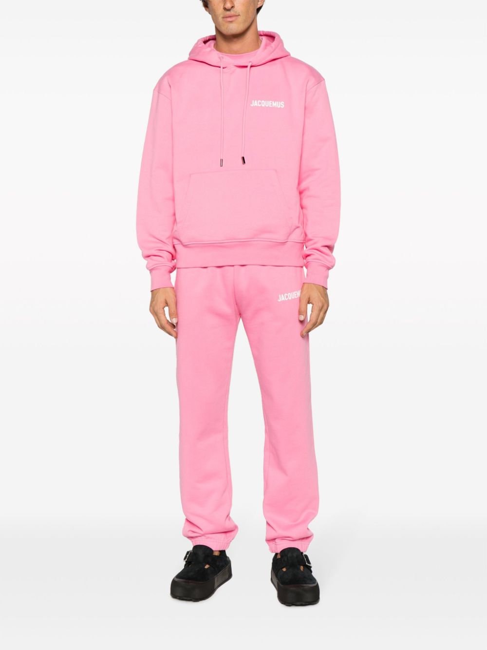 Men Hoodies Maison-Kitsune Jacquemus Le Sweatshirt Jacquemus Hoodie Pink