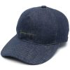 Maison-Kitsune Hats Men Jacquemus La Casquette De Nimes Baseball Cap Blue