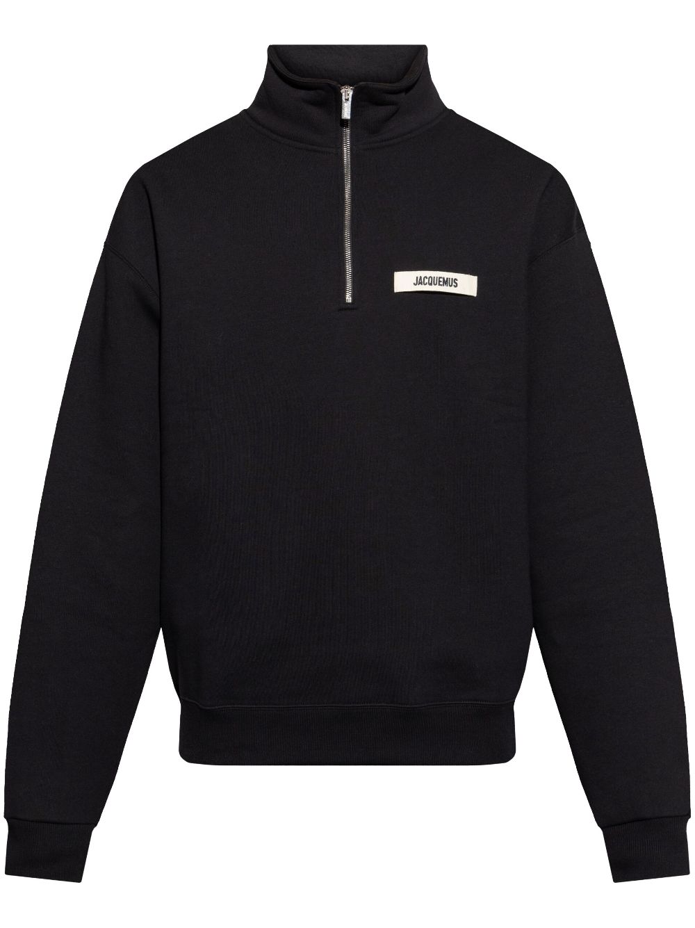 Men Sweatshirts Maison-Kitsune Jacquemus Gros Grain Sweatshirt Black