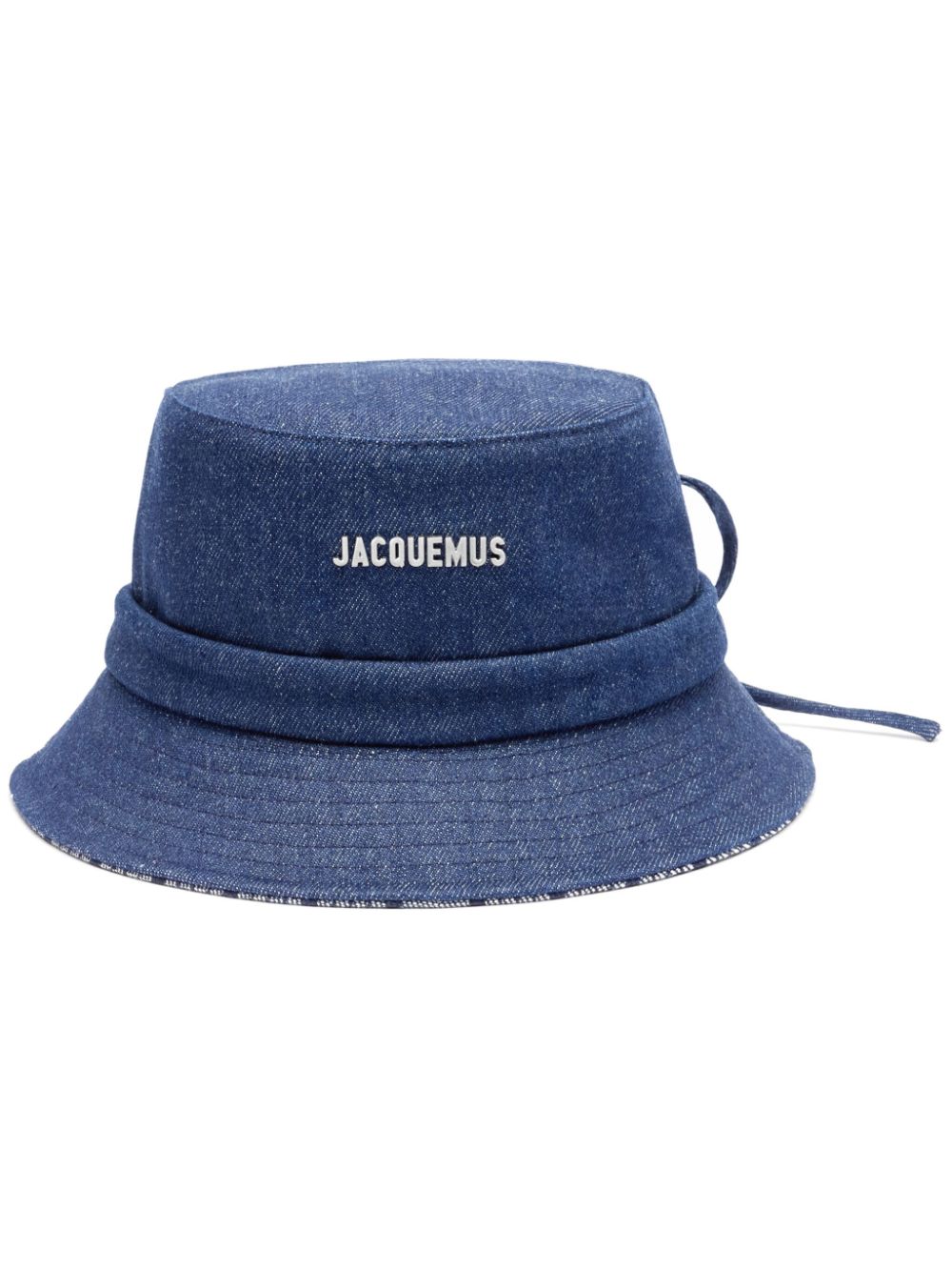 Maison-Kitsune Hats Men Jacquemus Le Bob Gadjo Bucket Hat Blue