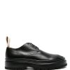Jacquemus Les Pavane Leather Derby Shoes Black Men Derby Shoes Maison-Kitsune