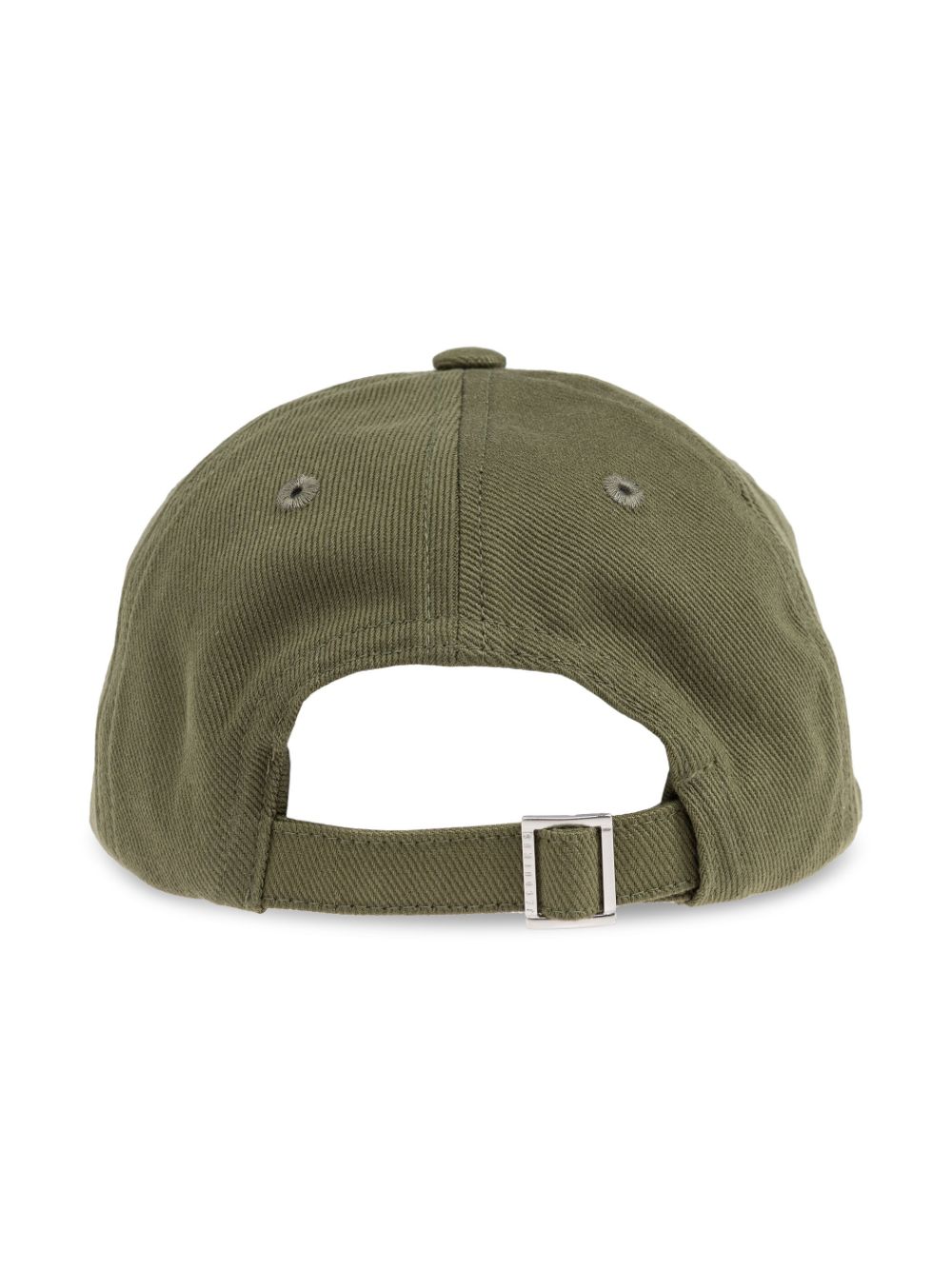 Jacquemus Cotton Cap Green Maison-Kitsune Men Hats