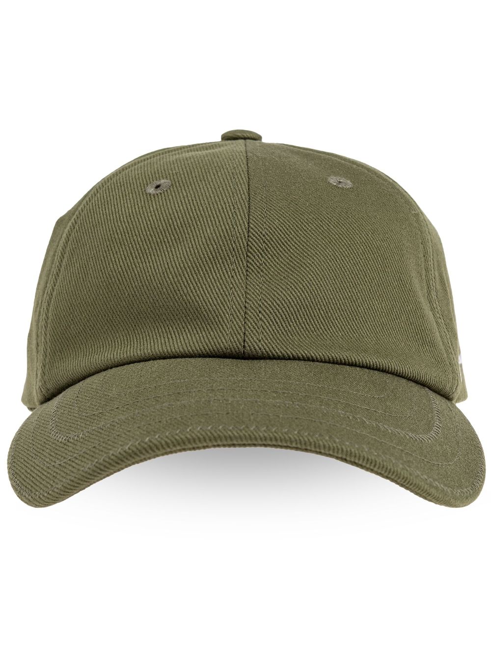 Jacquemus Cotton Cap Green Maison-Kitsune Men Hats