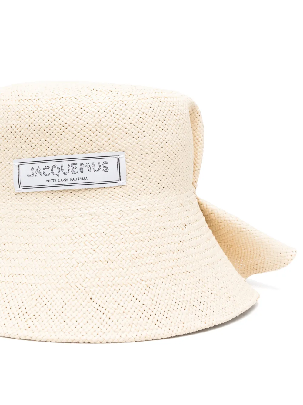 Maison-Kitsune Hats Men Jacquemus La Chapeau Vela Sun Hat Neutrals